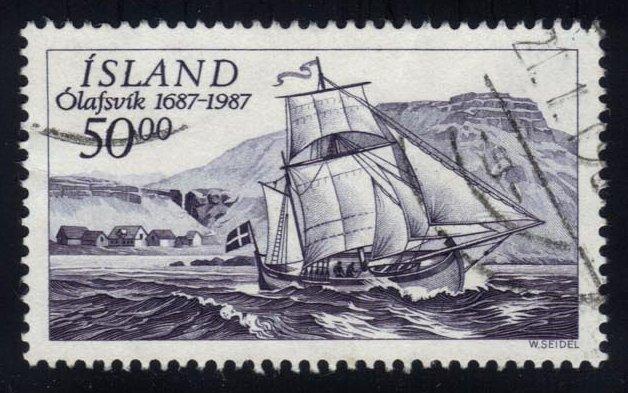 Iceland #637 Olafsvik Trading Station - used (1.25)