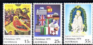 Australia   719-721 NH    CV$2.00