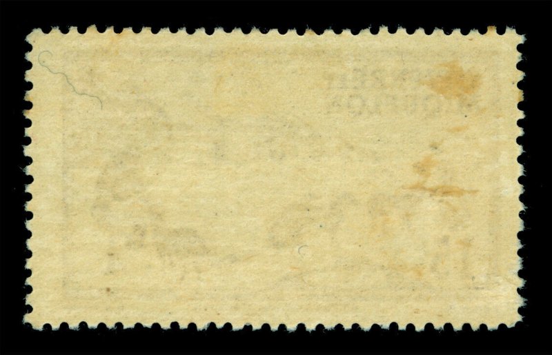 St. PIERRE & MIQUELON  1941  FRANCE LIBRE ovpt.  Dog Sled  15c  Sc#227 mint MH