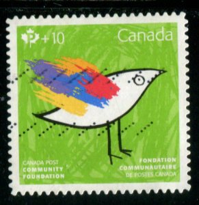 B24 Canada P+10 Stylized Bird SA, used