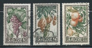 Algeria 229-31 Grapes set Used