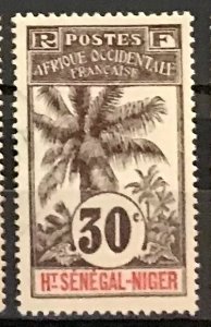 Upper Senegal & Niger #9 Used CV$5.50 Oil Palms