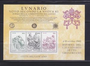 Vatican 717a Set MNH Gregorian Calendar