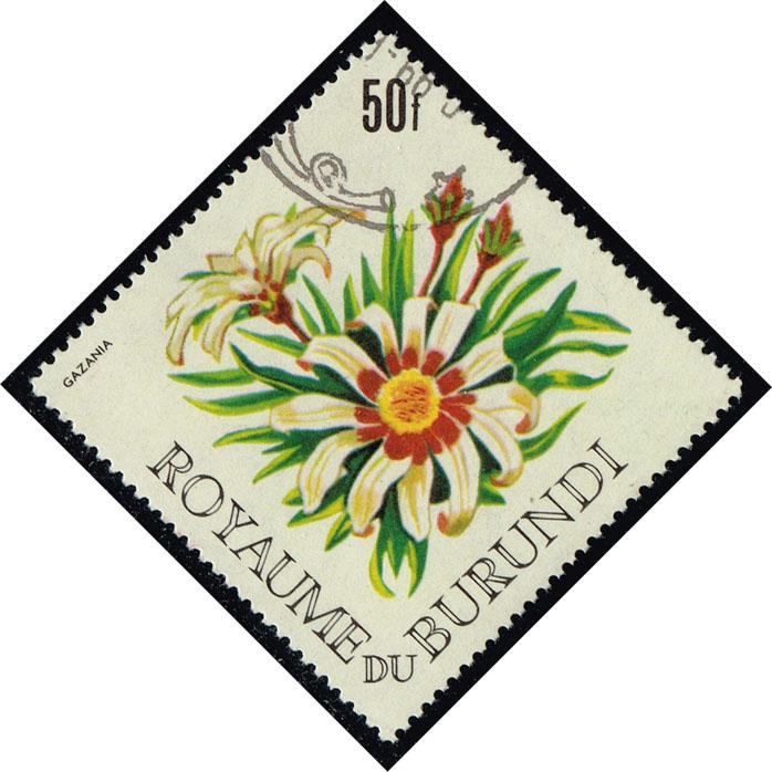 Burundi #154 Gazania Flower; CTO (0.30)