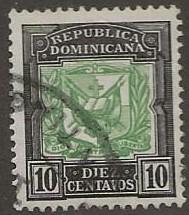 DOMINICAN REPUBLIC SC #   133  USED