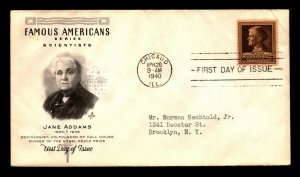 US SC# 878 FDC / Artcraft - L5936