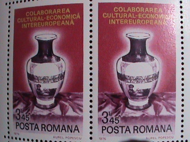 ROMANIA-1976--SC# 2621 INTER EUROPEAN CULTURAL -ECONOMIC  MNH-S/S VERY FINE