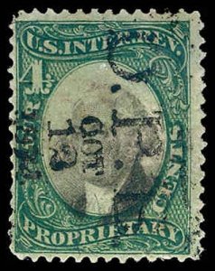 U.S. REV. PROPRIETARY RB4a  Used (ID # 87211)