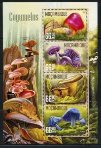 MOZAMBIQUE  2016 MUSHROOMS SHEET MINT NEVER HINGED