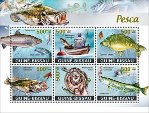 2024/02- GUINEA BISSAU- FISHING            6V    MNH **