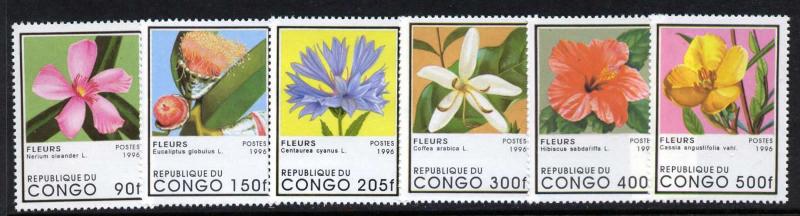 Congo PR 1109-14 MNH Flowers