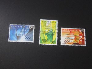 Australia 1984 Sc 922-24 set FU