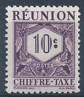 Reunion - SC# J26  MNH SCV$0.25 