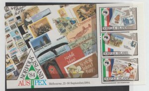 Norfolk Island Scott #346a Stamps - Mint NH Souvenir Sheet