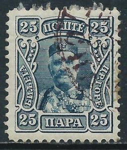 Montenegro, Sc #81, 25pa Used