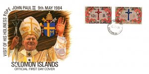 Solomon Islands, Worldwide First Day Cover, Religion