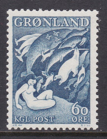 Greenland, Fauna, Greenland Sagas / MNH / 1961