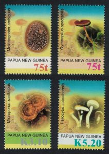 Papua NG Mushrooms 4v 2005 MNH SC#1176-1181 SG#1080-1089