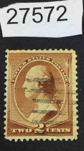 US STAMPS #210 USED LOT #27572