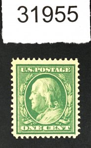 US STAMPS # 374 MINT OG NH VF POST OFFICE FRESH LOT #31955