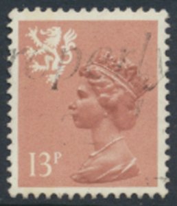 Scotland GB  Machin 13p SG S39a Type II Used  SC# SMH21a  see details