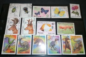 Large world lot stamps, blocks,minisheets mostly MNH see photos