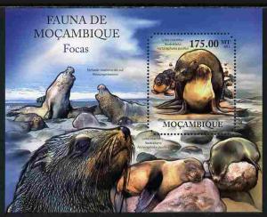 Mozambique 2011 Seals perf s/sheet containing octagonal s...