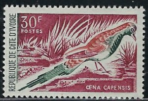 Ivory Coast 236 MLH 1965 Bird (an2992)