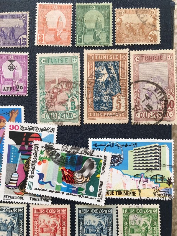 Tunisia Stamps,￼Old Stamps. Many,1888-195Sc#1,