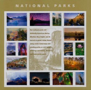 ​USA Sc#5080 National Parks Full Sheet of 16 forever stamps MNH