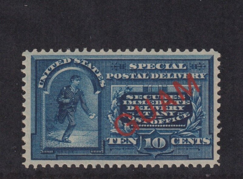 Guam # E1 VF-XF OG mint never hinged with nice color cv $ 275 ! see pic !