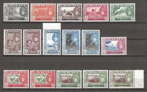 MALAYA /PAHANG 1957 SG 75/86 MNH Cat £159