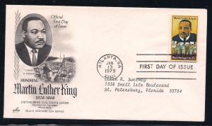 US FDC Sc.# 1771 Dr. Martin Luther King L463