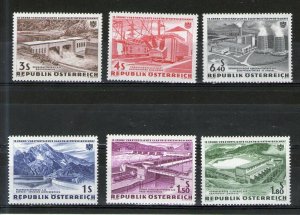 Austria 676-681 MNH