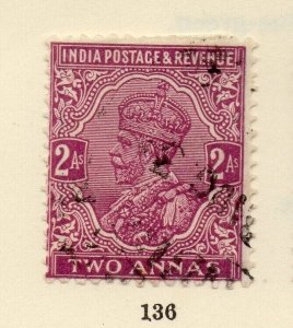 India 1911 Early Issue Fine Used 2a. NW-256554