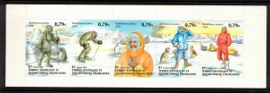FRENCH ANTARCTIC 2003 Protective Clothing Booklet; Scott 327, Yvert C352; MNH