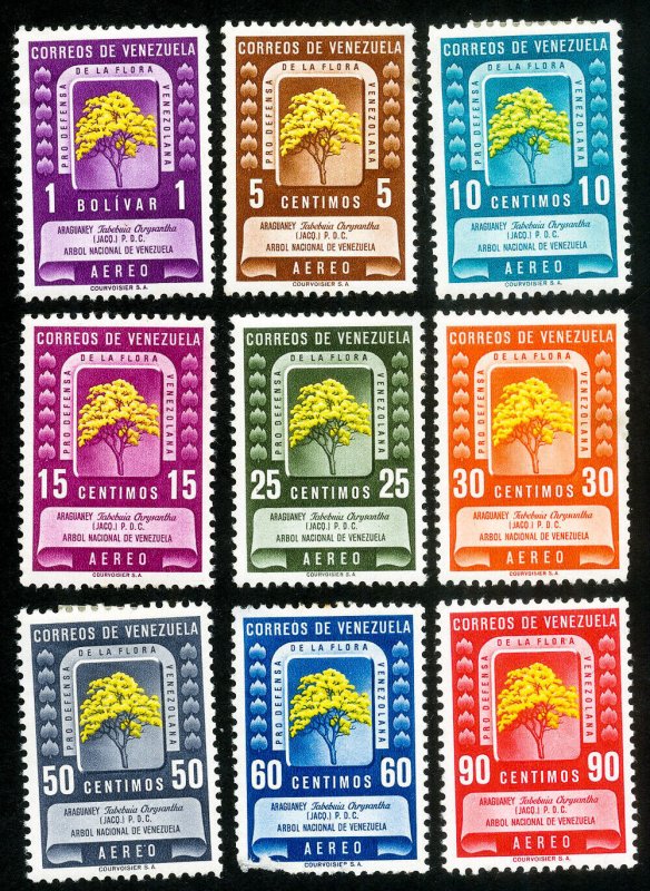 Venezuela Stamps # C293-303 MLH VF Scarce