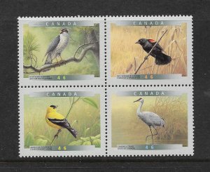 BIRDS - CANADA #1773a  MNH