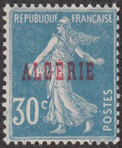 Algeria #16 France Stamp Overprinted MNH