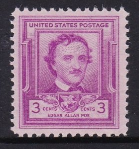 986 Edgar Allan Poe MNH