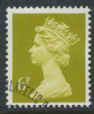 Great Britain SG X936 Sc# MH59    Used with first day cancel - Machin 6p