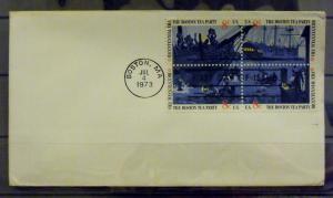 2319   USA   FDC   # 1480-83   American Bicentennial Issue      CV$ 4.00