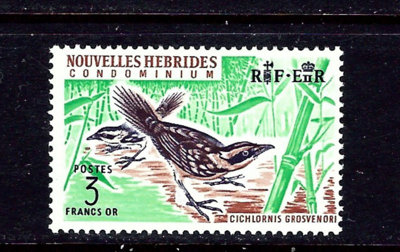 French New Hebrides 122 MNH 1965 Bird