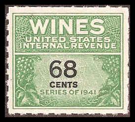 RE193 Mint VF no gum as issued Wine