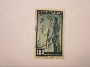 ITALY Scott 515, USED, Cat $7.50