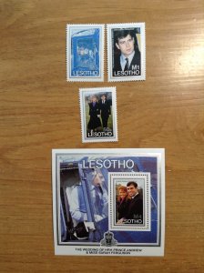 Lesotho Sc 545-548 NH