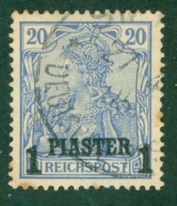 GERMANY OFFICE IN TURKEY 27 USED (RL) 3134 CV $7.25 BIN $3.25