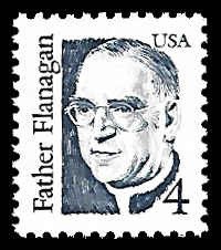 PCBstamps   US #2171b 4c Father Flanagan, MNH, (2)