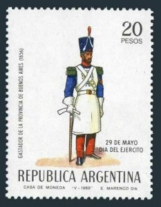 Argentina 893, MNH. Michel 1019. Army Day,1969. Sapper - gastador.