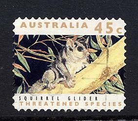 Australia #1246 used, Squirrel Glider